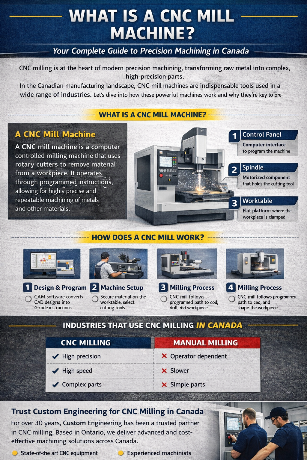 What is a CNC Mill Machine